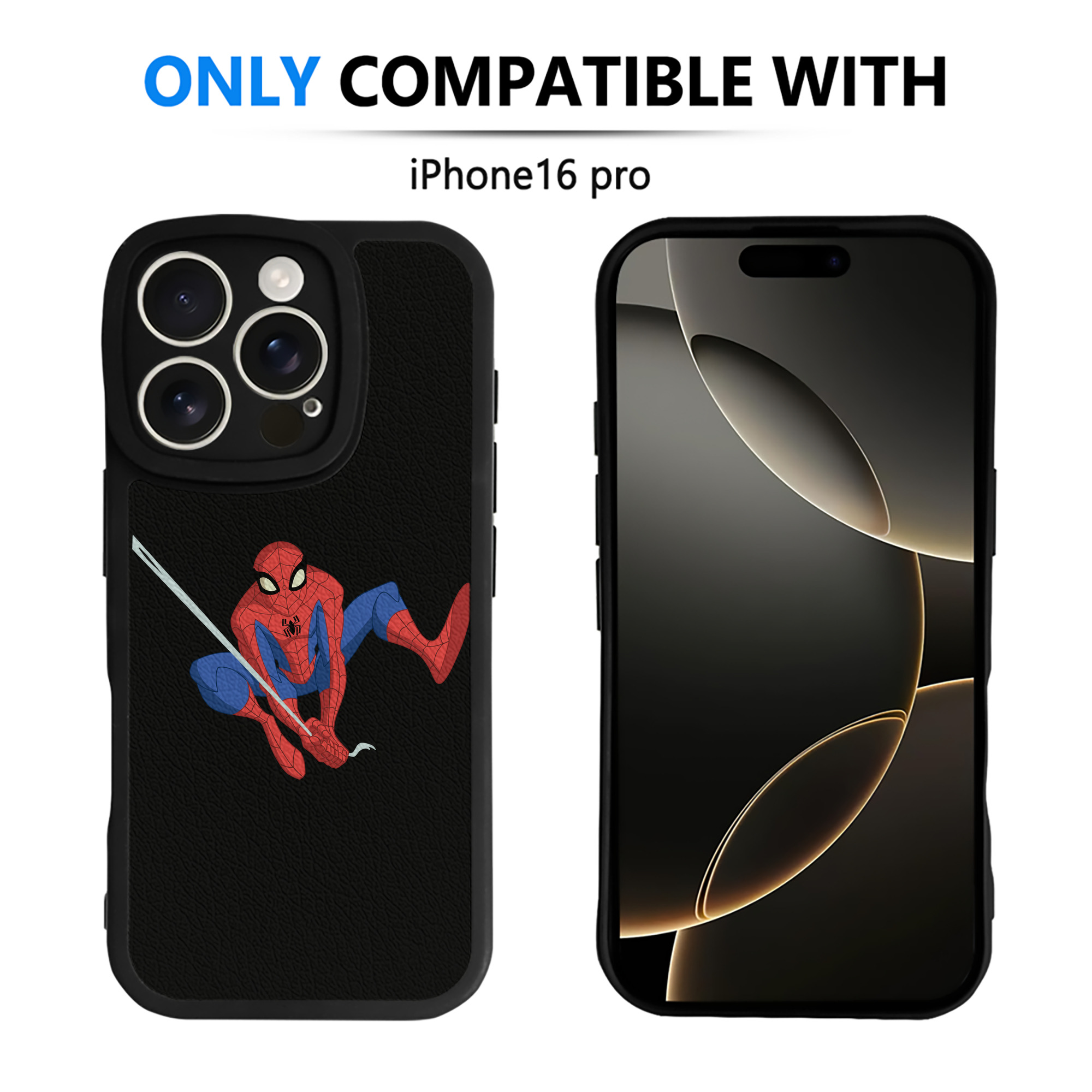 （画像用） アベンジャーズ The Avengers 【iPhone 16シリーズ対応】シリコンスマホケース（レザー調） 材質：シリコン